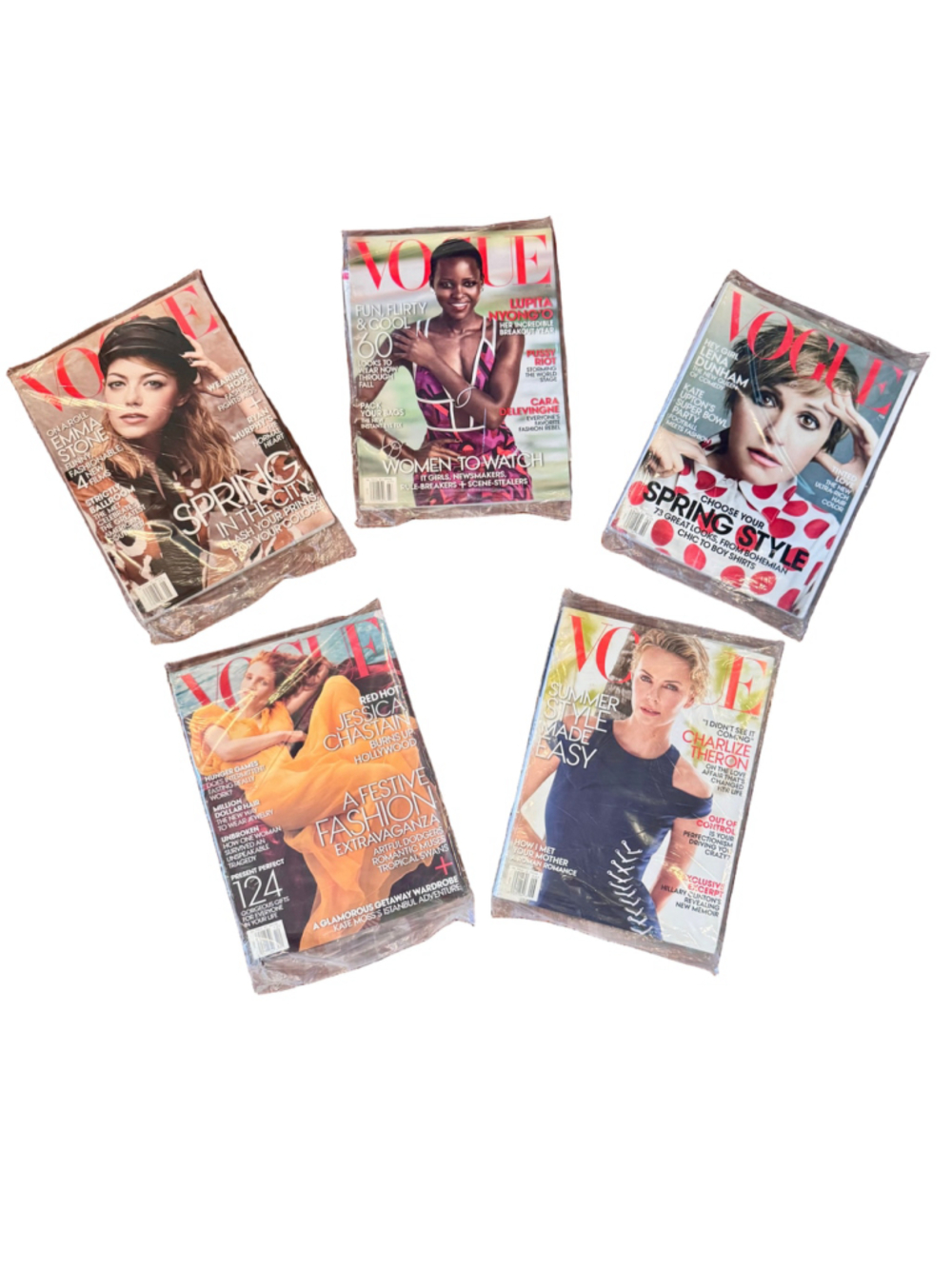 NIB Vogue Magazine Collection Set of 5 issues 2013 & 2014